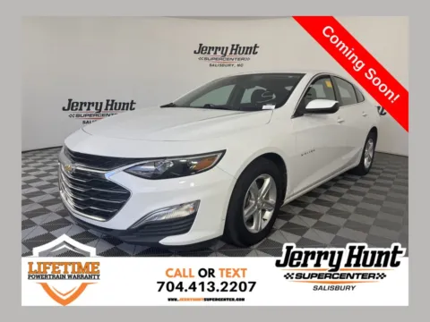 White 2023 Chevrolet Malibu LS for sale in Salisbury, NC