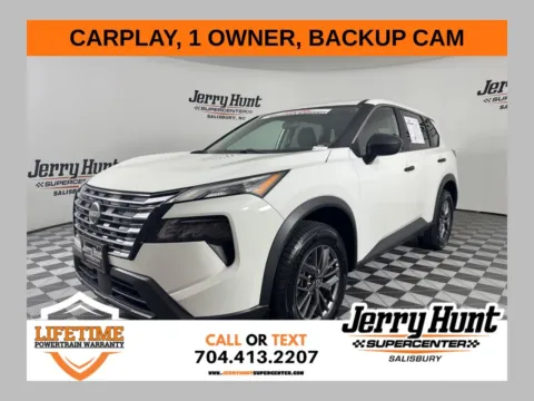 White 2024 Nissan Rogue S for sale in Salisbury, NC