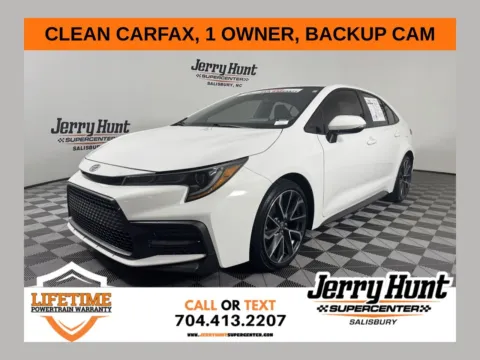 White 2022 Toyota Corolla SE for sale in Salisbury, NC