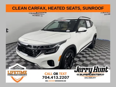 White 2024 Kia Seltos SX for sale in Salisbury, NC