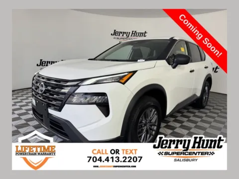 White 2024 Nissan Rogue S for sale in Salisbury, NC