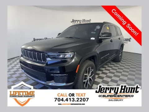 Black 2025 Jeep Grand Cherokee L Limited for sale in Salisbury, NC