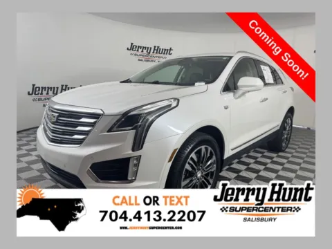 White 2017 Cadillac XT5 Premium Luxury for sale in Salisbury, NC