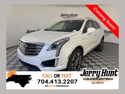 White 2017 Cadillac XT5 Premium Luxury for sale in Salisbury, NC