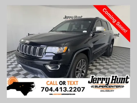 Black 2017 Jeep Grand Cherokee Limited for sale in Salisbury, NC