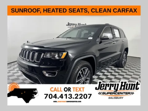 Black 2017 Jeep Grand Cherokee Limited for sale in Salisbury, NC