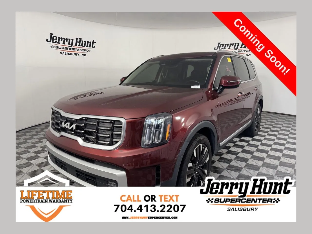Red 2024 Kia Telluride SX for sale in Salisbury, NC
