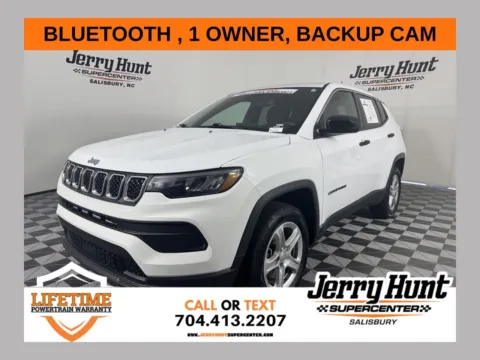 White 2023 Jeep Compass Sport for sale in Salisbury, NC