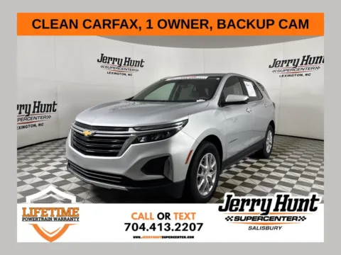 Silver 2022 Chevrolet Equinox LT for sale in Salisbury, NC