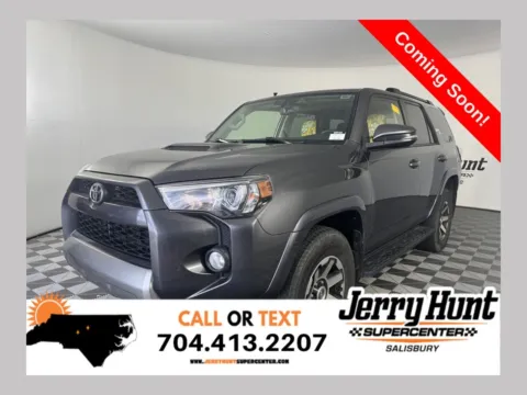 Gray 2019 Toyota 4Runner TRD Off-Road Premium for sale in Salisbury, NC