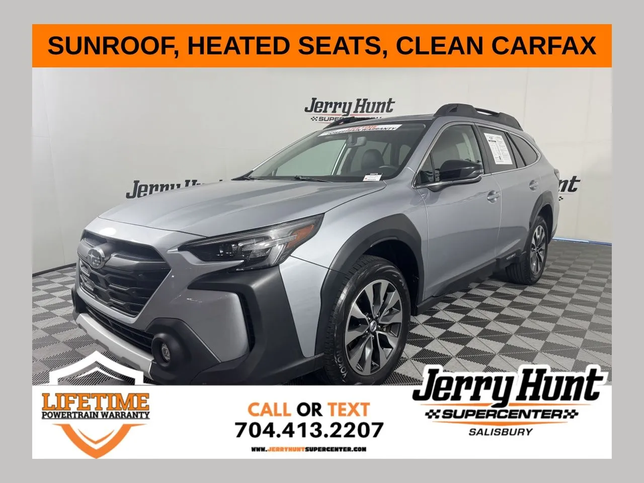 Silver 2023 Subaru Outback Limited XT for sale in Salisbury, NC
