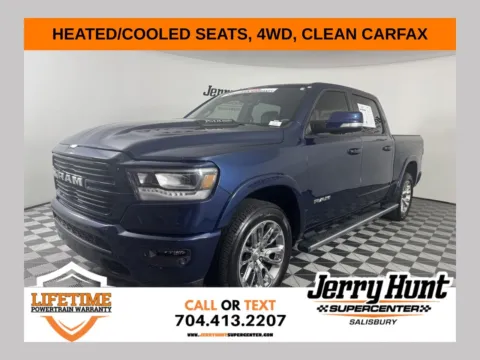 Blue 2022 Ram 1500 Laramie for sale in Salisbury, NC