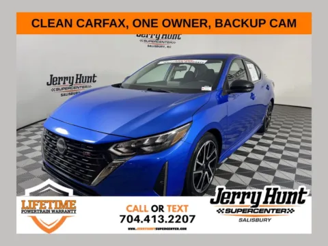 Blue 2024 Nissan Sentra SR for sale in Salisbury, NC
