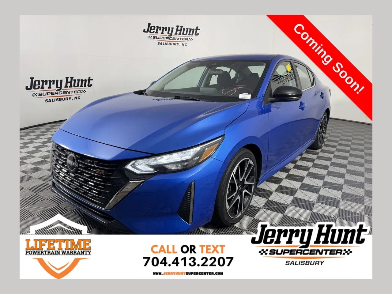 Blue 2024 Nissan Sentra SR for sale in Salisbury, NC