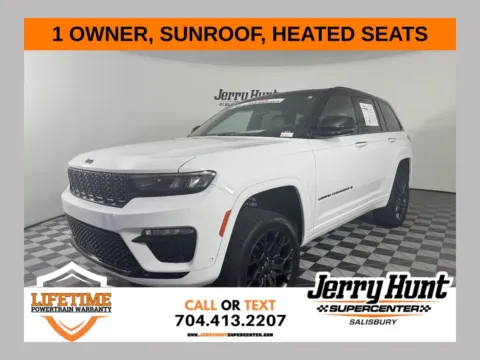 White 2025 Jeep Grand Cherokee Summit for sale in Salisbury, NC