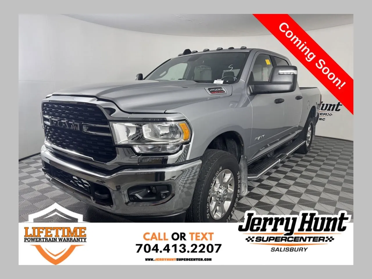 Silver 2023 Ram 2500 Big Horn for sale in Salisbury, NC
