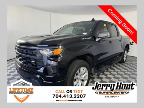 Black 2025 Chevrolet Silverado 1500 Custom for sale in Salisbury, NC