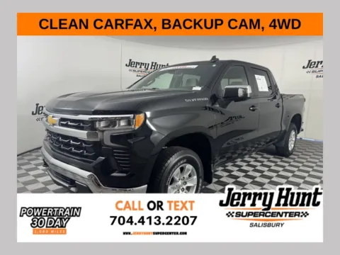 Black 2023 Chevrolet Silverado 1500 LT for sale in Salisbury, NC