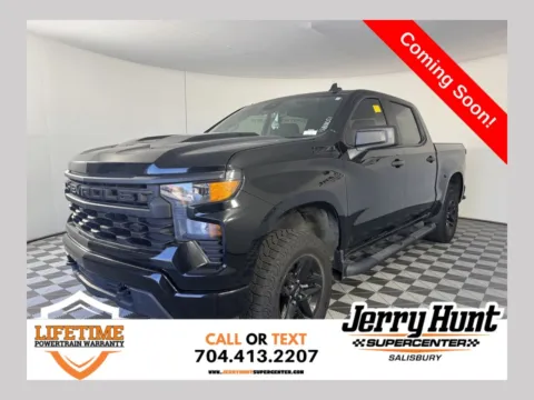 Black 2024 Chevrolet Silverado 1500 Custom Trail Boss for sale in Salisbury, NC