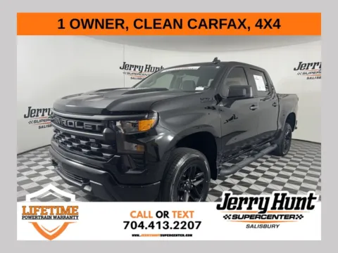 Black 2024 Chevrolet Silverado 1500 Custom Trail Boss for sale in Salisbury, NC