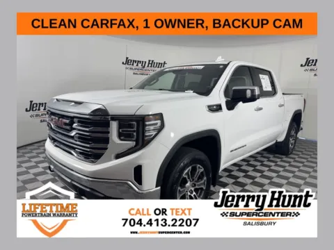 White 2025 GMC Sierra 1500 SLT for sale in Salisbury, NC