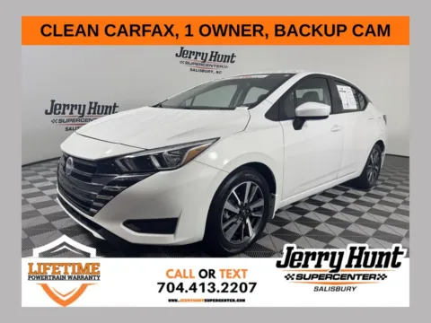 White 2024 Nissan Versa 1.6 SV for sale in Salisbury, NC