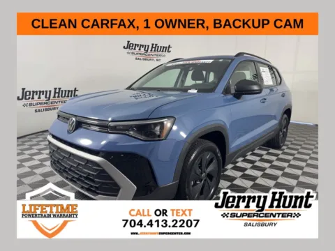 Blue 2025 Volkswagen Taos 1.5T S for sale in Salisbury, NC