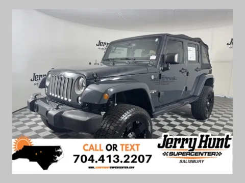 Gray 2016 Jeep Wrangler Unlimited Sahara for sale in Salisbury, NC