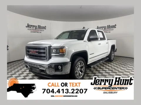 White 2015 GMC Sierra 1500 SLT for sale in Salisbury, NC