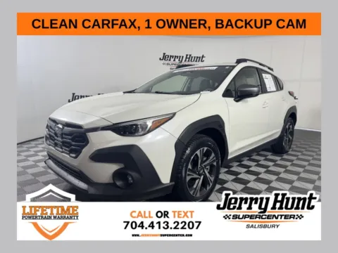 White 2024 Subaru Crosstrek Premium for sale in Salisbury, NC