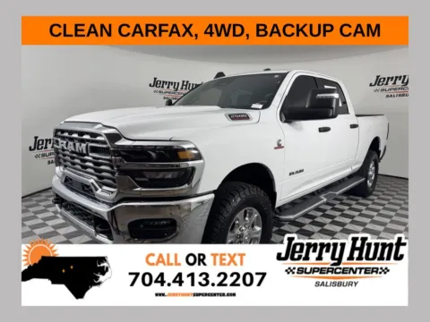 White 2025 Ram 2500 Big Horn for sale in Salisbury, NC