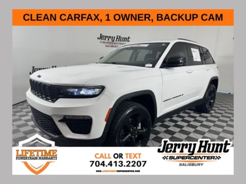 White 2023 Jeep Grand Cherokee Limited for sale in Salisbury, NC