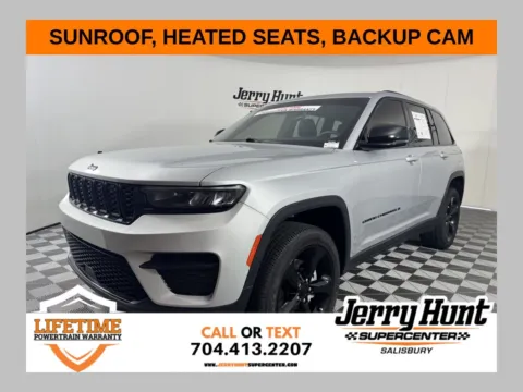 Silver 2023 Jeep Grand Cherokee Altitude for sale in Salisbury, NC