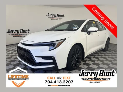 White 2026 Toyota Corolla SE for sale in Salisbury, NC