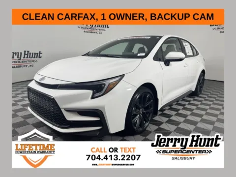 White 2026 Toyota Corolla SE for sale in Salisbury, NC