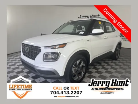 White 2025 Hyundai Venue SEL for sale in Salisbury, NC