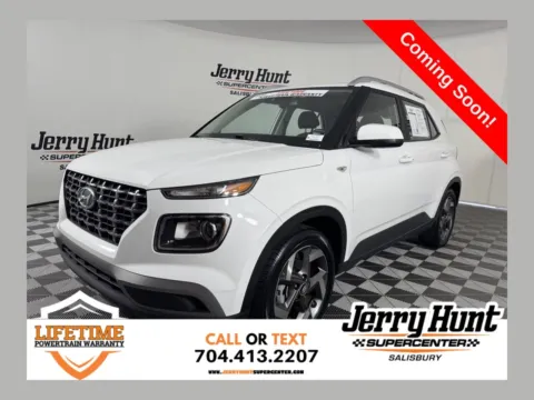 White 2025 Hyundai Venue SEL for sale in Salisbury, NC