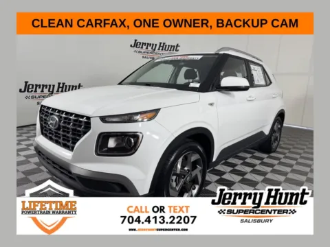 White 2025 Hyundai Venue SEL for sale in Salisbury, NC