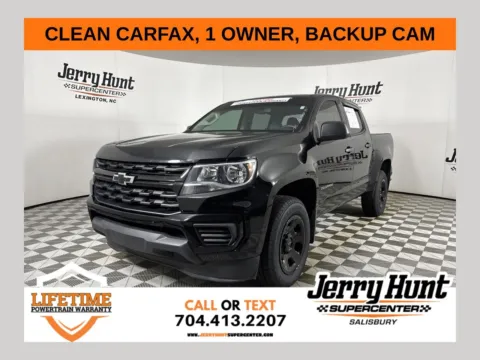 Black 2022 Chevrolet Colorado Work Truck for sale in Salisbury, NC