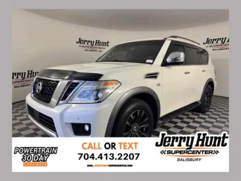 White 2017 Nissan Armada Platinum for sale in Salisbury, NC