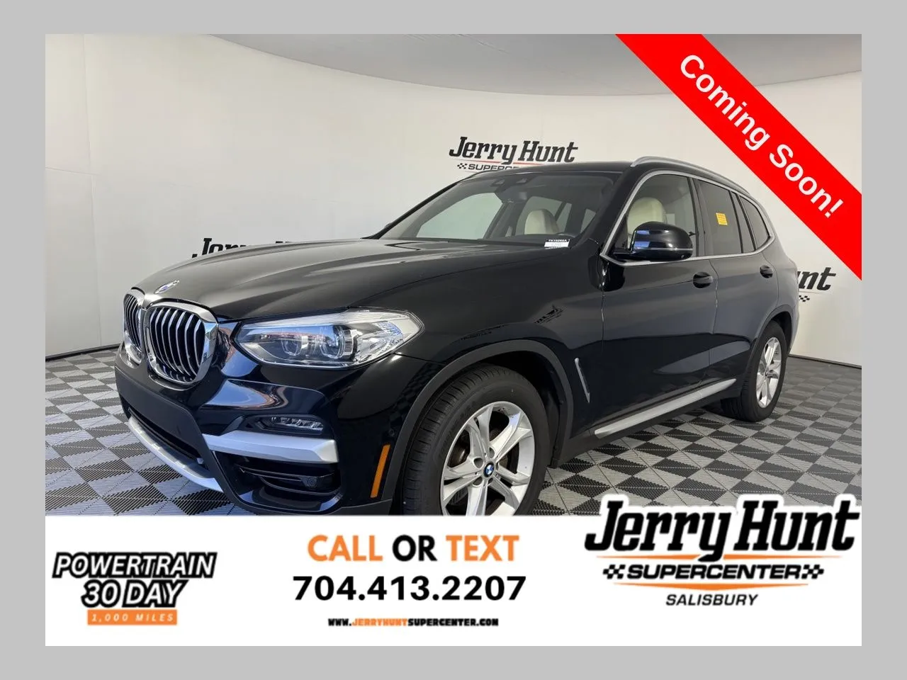 Black 2021 BMW X3 xDrive30i for sale in Salisbury, NC