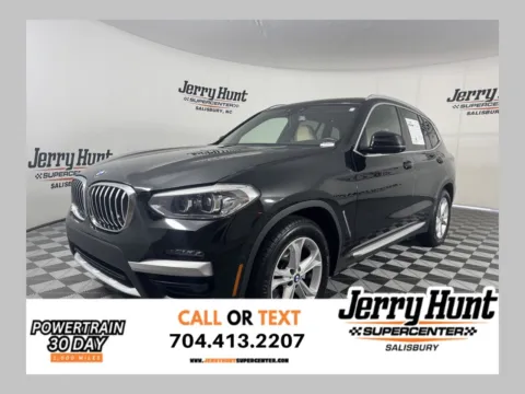 Black 2021 BMW X3 xDrive30i for sale in Salisbury, NC