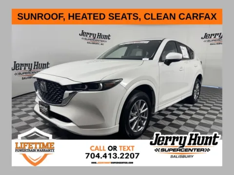 White 2025 Mazda CX-5 2.5 S Preferred Package for sale in Salisbury, NC