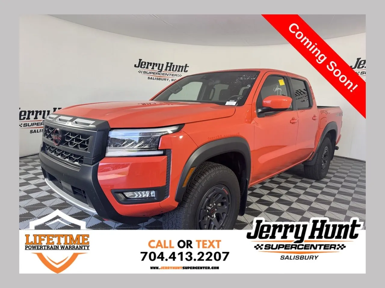 Orange 2025 Nissan Frontier PRO-4X for sale in Salisbury, NC