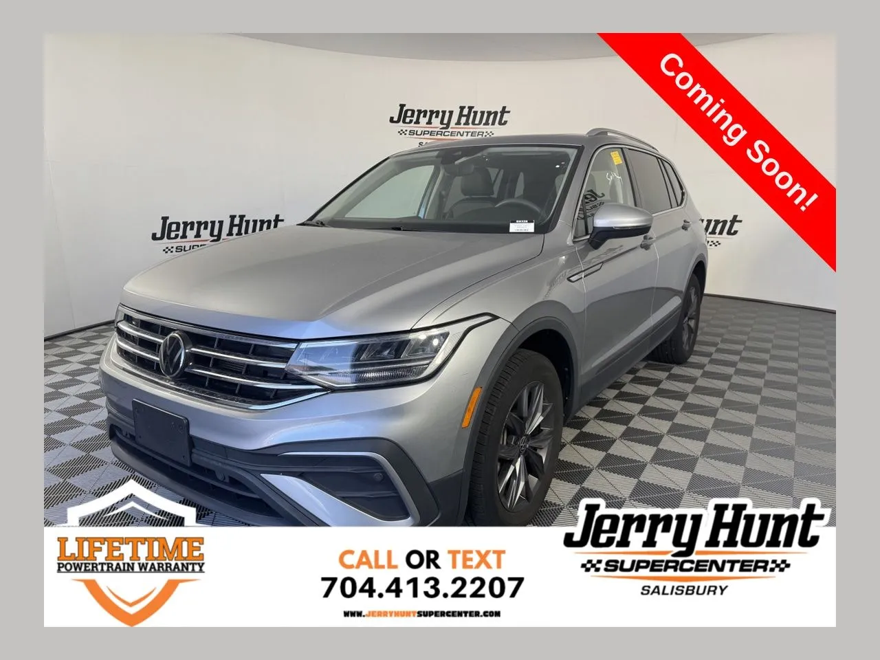 Gray 2024 Volkswagen Tiguan 2.0T SE for sale in Salisbury, NC