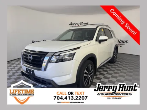 White 2023 Nissan Pathfinder Platinum for sale in Salisbury, NC