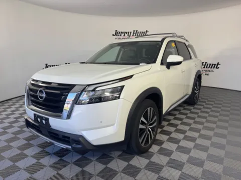 White 2023 Nissan Pathfinder Platinum for sale in Salisbury, NC