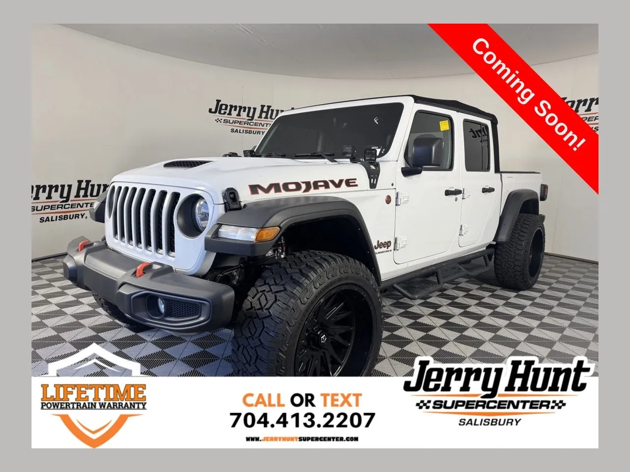White 2023 Jeep Gladiator Mojave for sale in Salisbury, NC