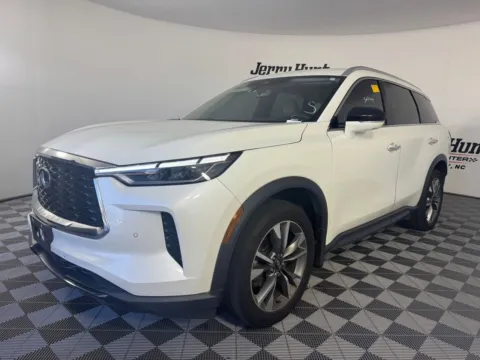 White 2023 INFINITI QX60 LUXE for sale in Salisbury, NC