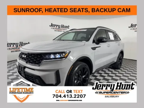 Gray 2023 Kia Sorento SX for sale in Salisbury, NC